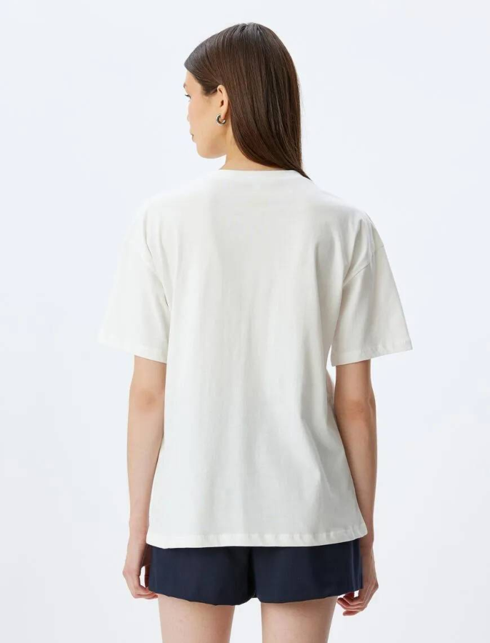 Resim Koton Kadın T-shirt 5SAL10055IK