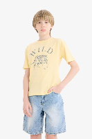 Resim Defacto Erkek Çocuk Kısa Kol T-shirt F0181A8/YL252