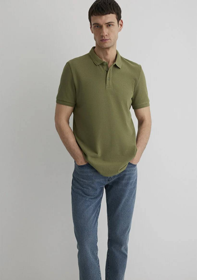 Resim Mavi Polo Erkek T-Shirt M064946-28524