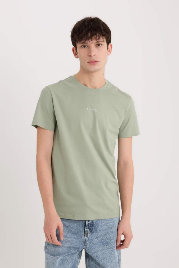 Resim Defacto Erkek  T-shirt D5566AX/GN1107
