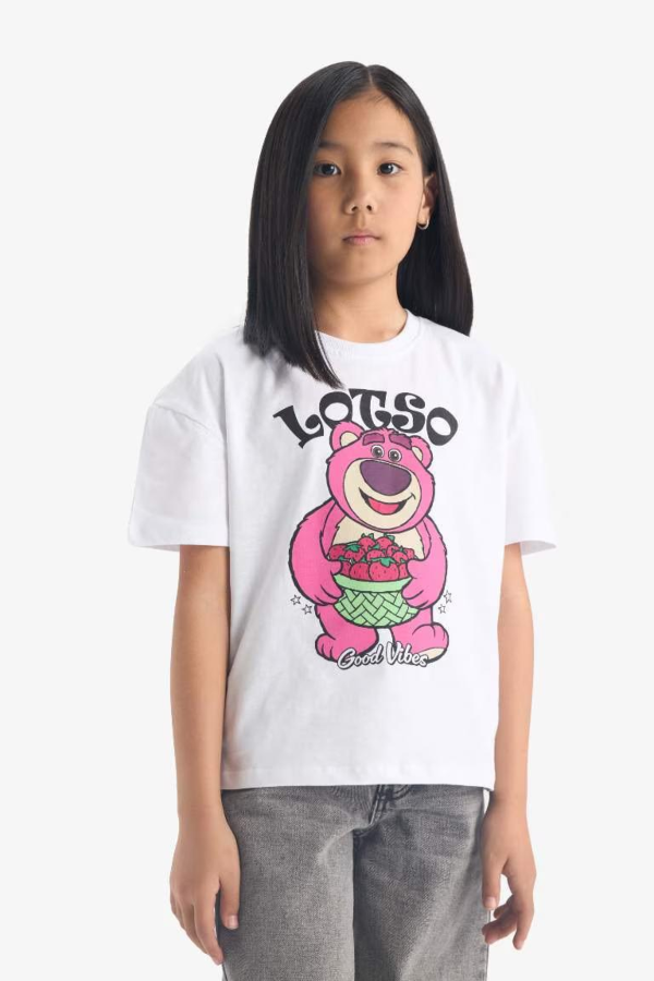 Resim Defacto Kız Çocuk T-shirt E6557A8/WT83
