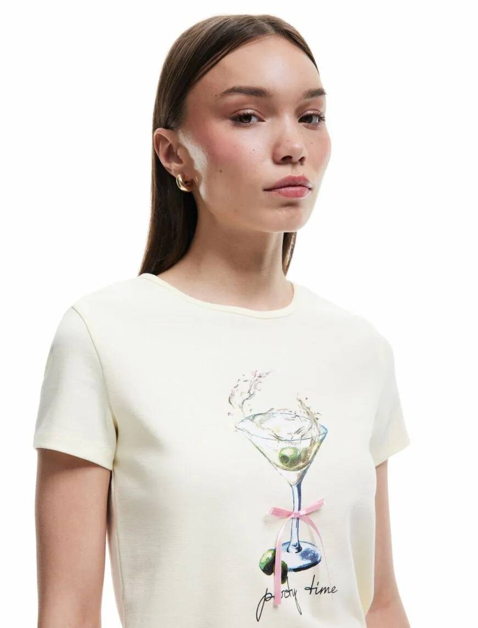 Resim Koton Kadın T-shirt 5SAL10812IK