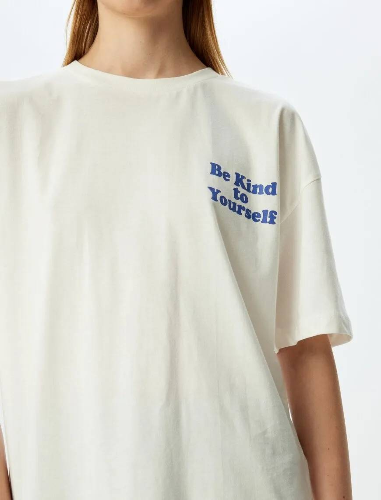 Resim Koton Kadın T-shirt 5SAL10080IK