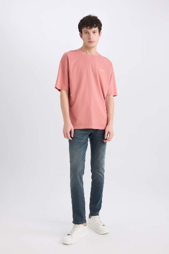 Resim Defacto Erkek  T-shirt E0589AX/BR287