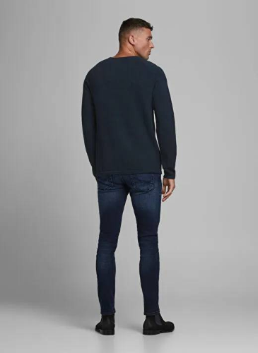 Resim Jack & Jones Jjehıll Knıt Crew Neck Noos Erkek Kazak 12157321