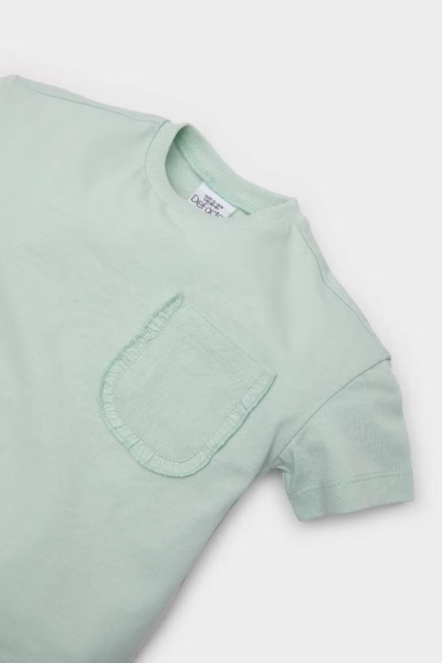 Resim Defacto Kız Bebek Kısa Kol T-shirt B7543A5/GN1114