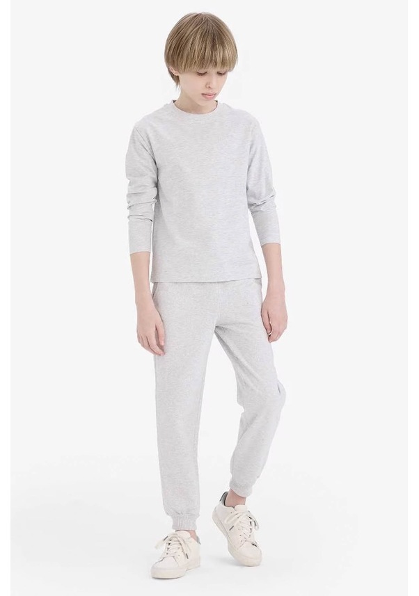 Resim Defacto Erkek Çocuk Uzun Kol T-shirt K1686A6/GR400