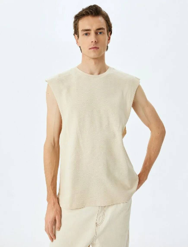 Resim Koton Erkek T-shirt 5SAM30002MK
