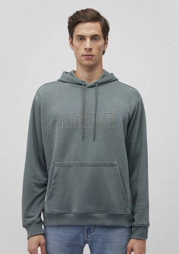 Resim Mavi Erkek Sweat