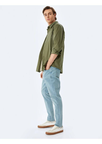 Resim Koton MICHEAL Skinny Erkek Jean  Pantolon 5SAM40047ID