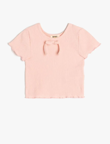 Resim Koton Kız Çocuk T-shirt 5SKG10079AK