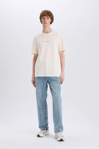 Resim Defacto Erkek T-shirt E3940AX/ER137