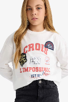 Resim Defacto Kız Çocuk  Sweat F7581A8/ER105