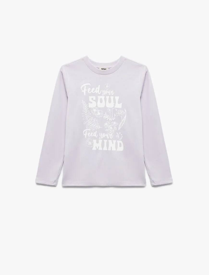 Resim Koton Kız Çocuk Sweat 6Wkg10160Ak