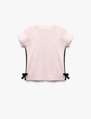 Resim Koton Kız Bebek Kısa Kol T-shirt 5SMG10097AK