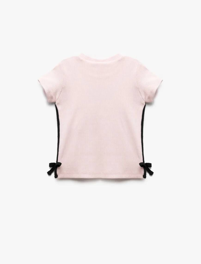 Resim Koton Kız Bebek Kısa Kol T-shirt 5SMG10097AK