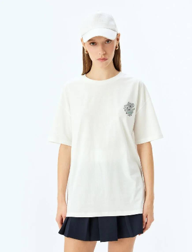 Resim Koton Kadın T-shirt 5SAL10096IK