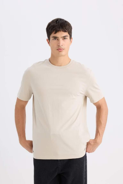 Resim Defacto Erkek  T-shirt V7699AZ/BG170