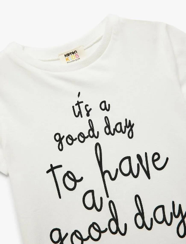 Resim Koton Kız Çocuk T-shirt 5SKG10044AK