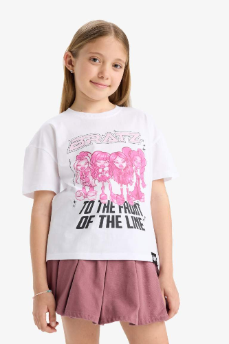 Resim Defacto Kız Çocuk T-shirt E6575A8/WT34