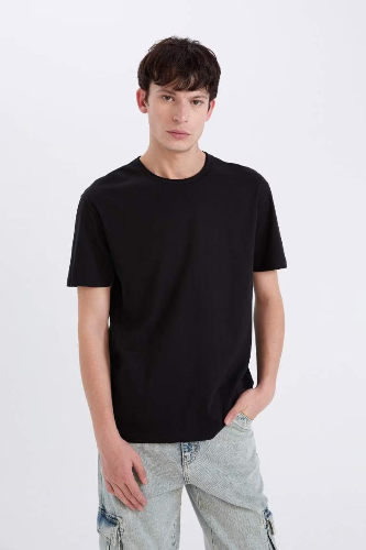 Resim Defacto Erkek  T-shirt D5481AXBK81