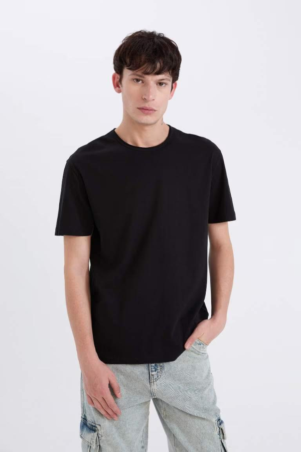 Resim Defacto Erkek  T-shirt D5481AXBK81
