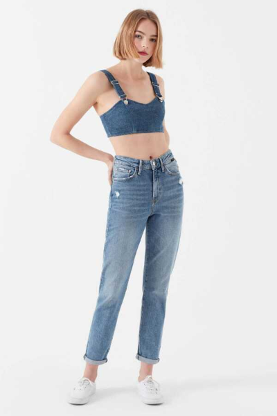 Resim Mavi Star All Blue Kadın Jean Pantolon M101077-30503