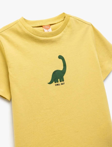 Resim Koton Erkek Bebek  T-shirt 5SMB10048TK