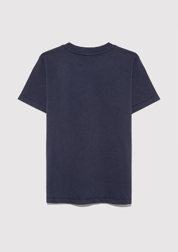 Resim Mavi Logo Baskılı Erkek Çocuk T-Shirt M6610030-82318