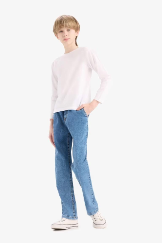 Resim Defacto Erkek Çocuk  Jean Pantolon E1051A8NM28