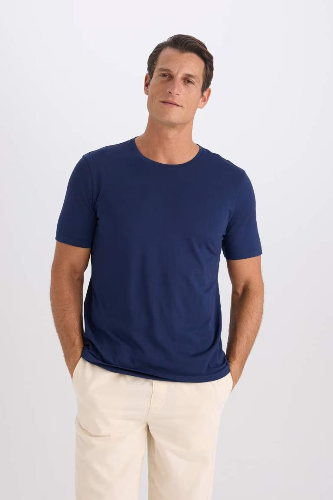 Resim Defacto Erkek  T-shirt M6606AZ/NV241