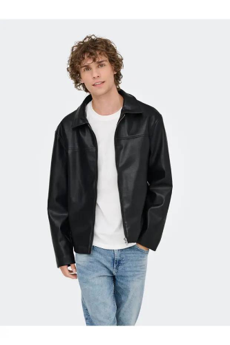 Resim Only & Sons Onsjack Pu Jacket Otw Erkek Ceket 22034713