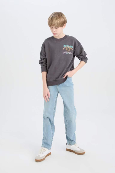 Resim Defacto Erkek Çocuk  Sweat D8497A8/AR15
