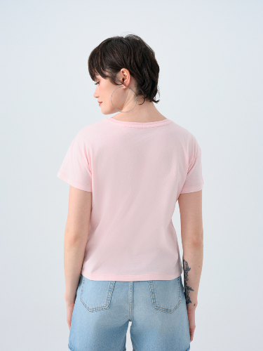Resim Loft Kadın Regular Fit T-Shirt Lf2038918