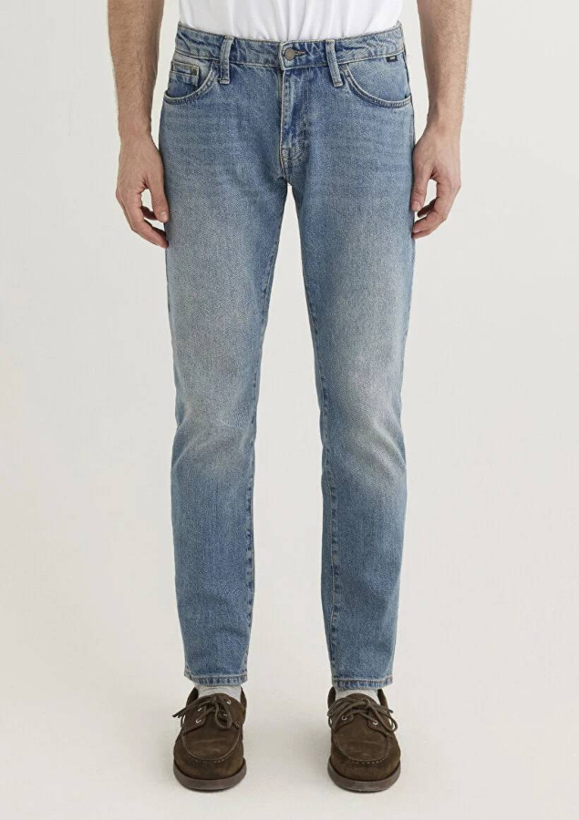 Resim Mavi Jake Erkek Jean Pantolon M0042285360
