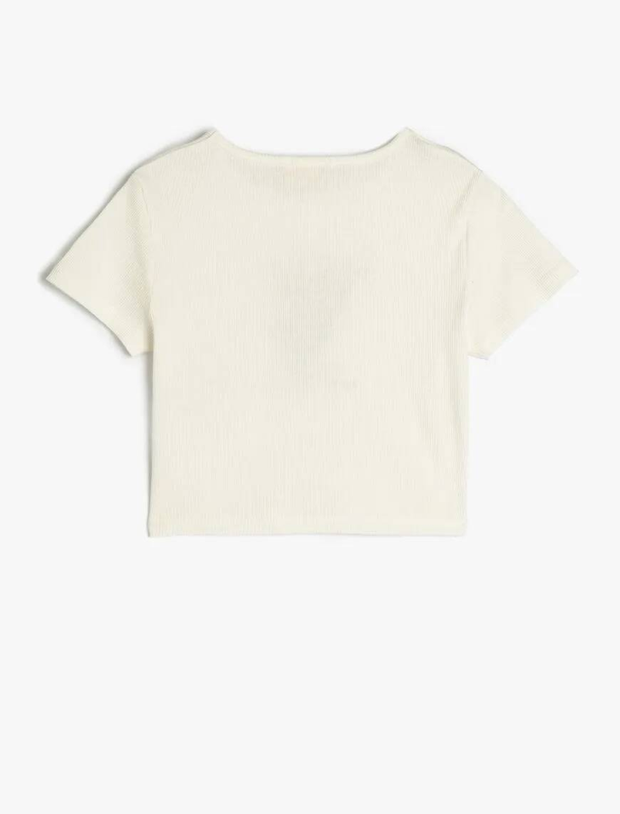 Resim Koton Kız Çocuk T-shirt 5SKG10276AK
