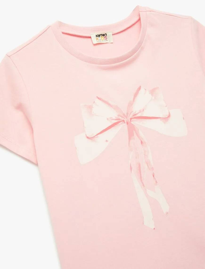 Resim Koton Kız Çocuk T-shirt 5SKG10636AK
