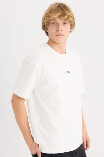Resim Defacto Erkek  T-shirt D6946AXER105