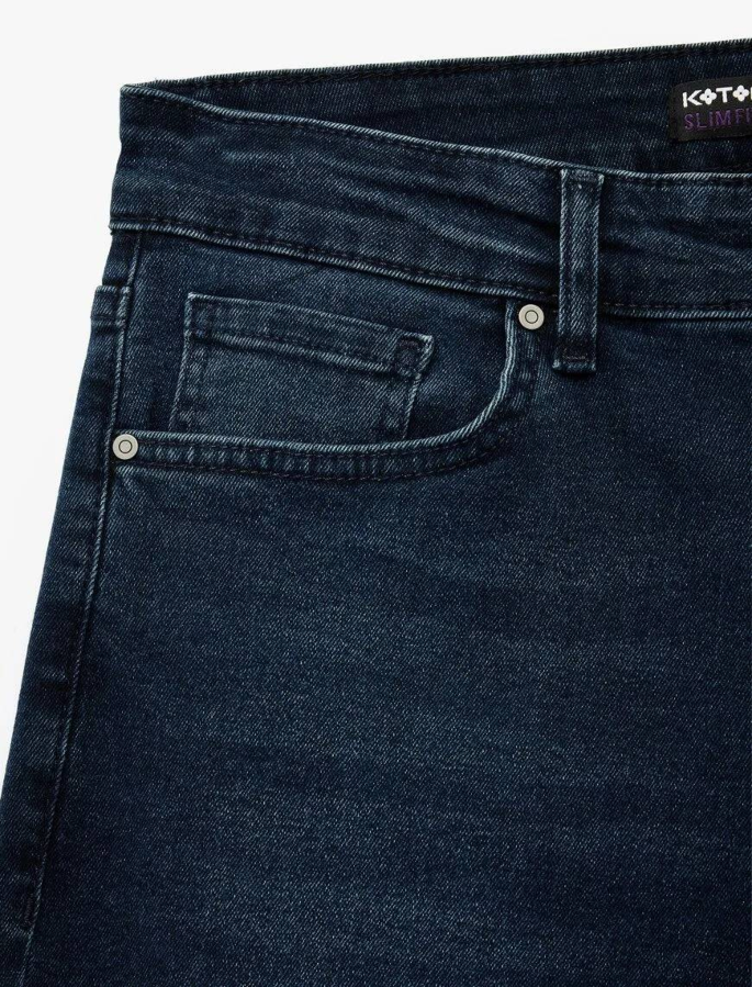 Resim Koton Erkek Jean Pantolon 6Wam40002Nd