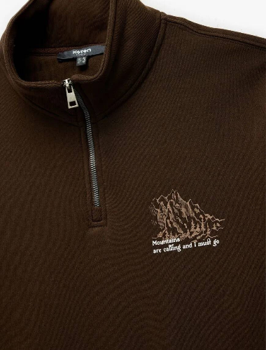 Resim Koton Erkek Sweat 6Wam70035Mk