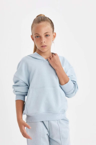 Resim Defacto Kız Çocuk Sweat