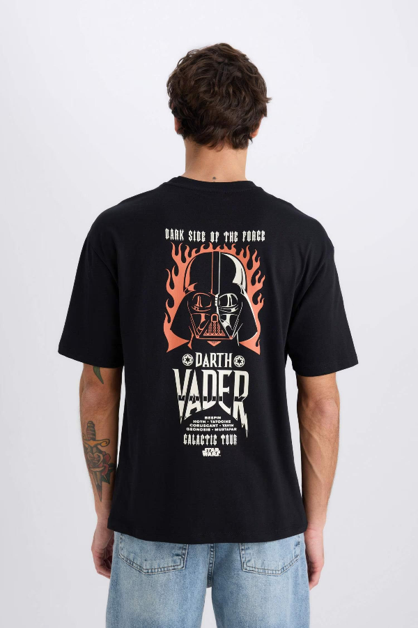 Resim Defacto Erkek  T-shirt D6786AXBK81