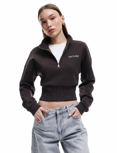 Resim Koton Kadın Sweat 6Wal10201Ik