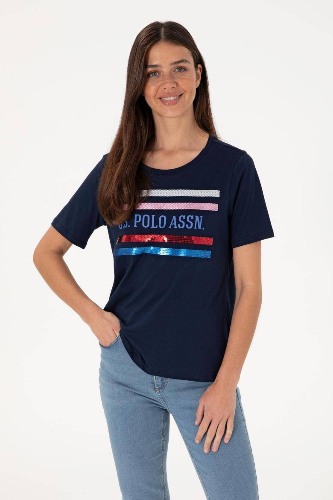 Resim U.S. Polo Assn Kadın T-Shirt 2104036 Sılot