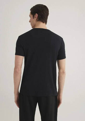 Resim Mavi  Erkek T-Shirt M063747-900