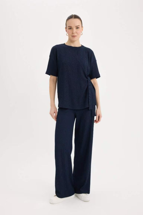 Resim Defacto Kadın T-shirt D5446AX/NV256