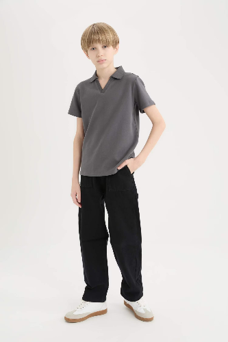 Resim Defacto Erkek Çocuk Kısa Kol T-shirt D7755A8AR161