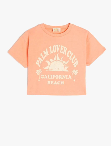 Resim Koton Kız Çocuk T-shirt 5SKG10110AK
