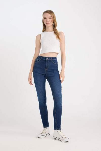 Resim Defacto Kadın Jean Pantolon C7612AX/NM34