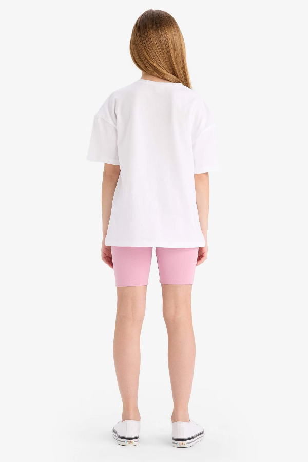 Resim Defacto Kız Çocuk T-shirt Takım E5694A8PN454